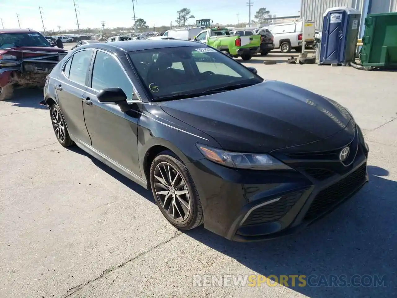 1 Photograph of a damaged car 4T1G11AK7NU640753 TOYOTA CAMRY 2022