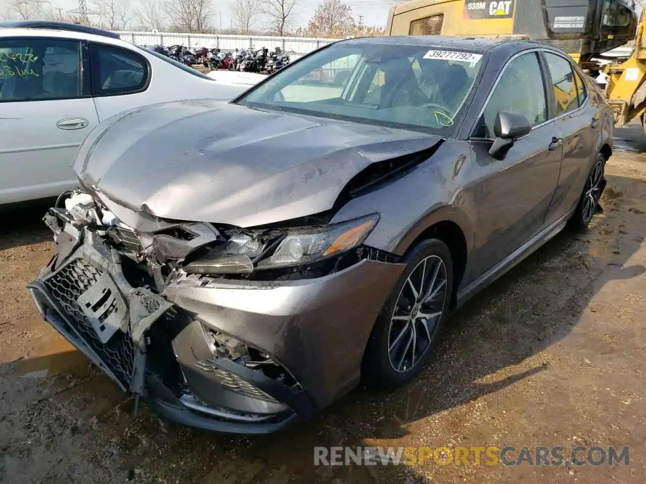 2 Photograph of a damaged car 4T1G11AK7NU646438 TOYOTA CAMRY 2022