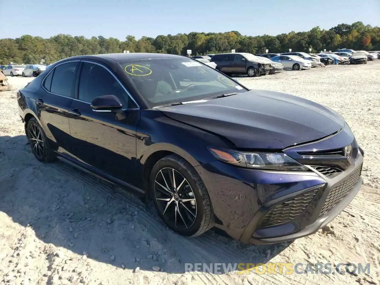 1 Photograph of a damaged car 4T1G11AK7NU657634 TOYOTA CAMRY 2022