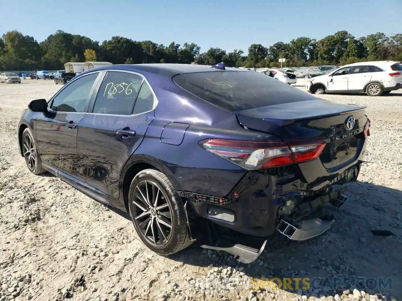 3 Photograph of a damaged car 4T1G11AK7NU657634 TOYOTA CAMRY 2022