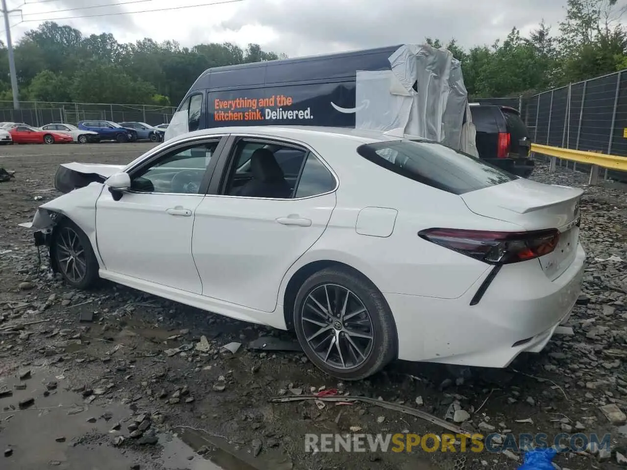 2 Photograph of a damaged car 4T1G11AK7NU661750 TOYOTA CAMRY 2022