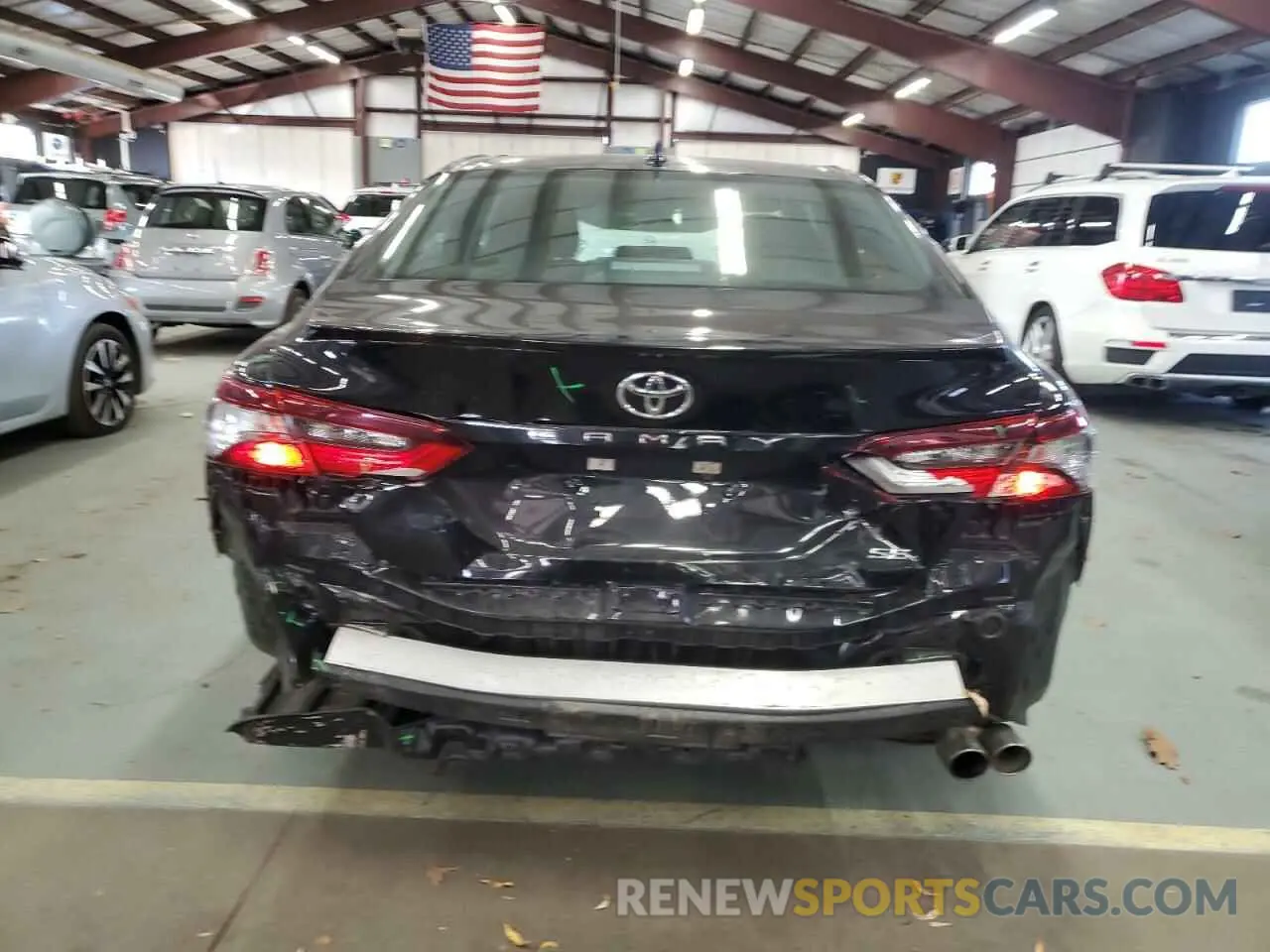 6 Photograph of a damaged car 4T1G11AK7NU666253 TOYOTA CAMRY 2022