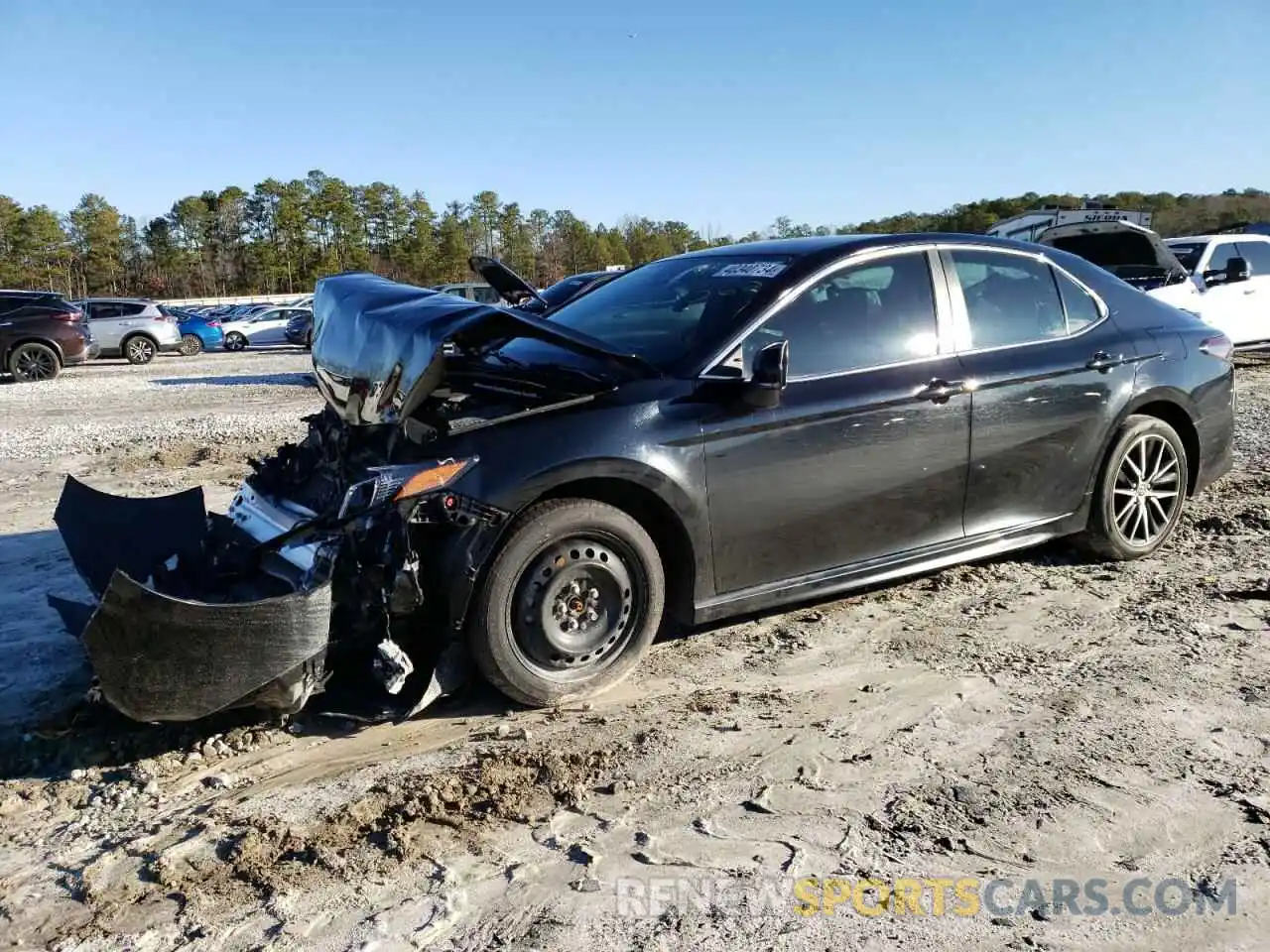 1 Photograph of a damaged car 4T1G11AK7NU691086 TOYOTA CAMRY 2022