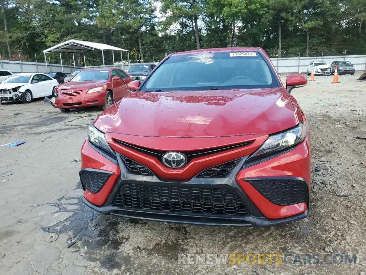 5 Photograph of a damaged car 4T1G11AK8NU015083 TOYOTA CAMRY 2022