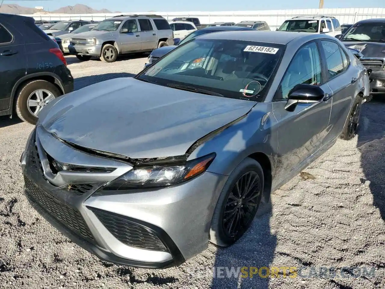 2 Photograph of a damaged car 4T1G11AK8NU020848 TOYOTA CAMRY 2022