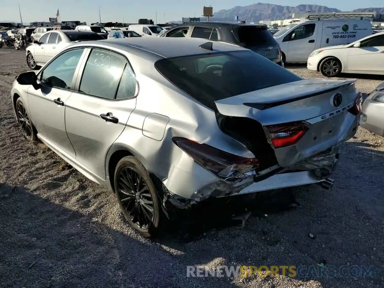 3 Photograph of a damaged car 4T1G11AK8NU020848 TOYOTA CAMRY 2022