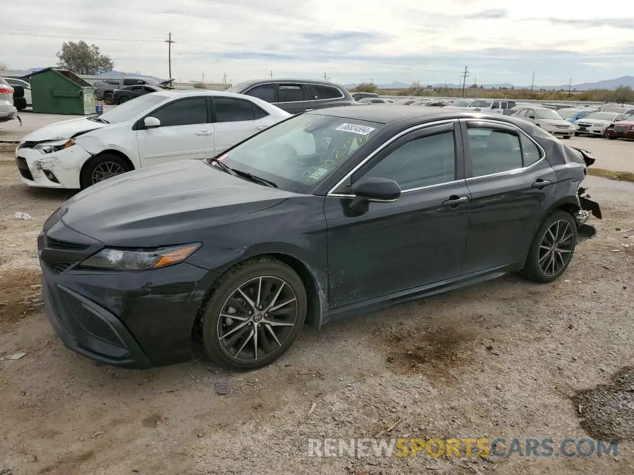 1 Photograph of a damaged car 4T1G11AK8NU029310 TOYOTA CAMRY 2022
