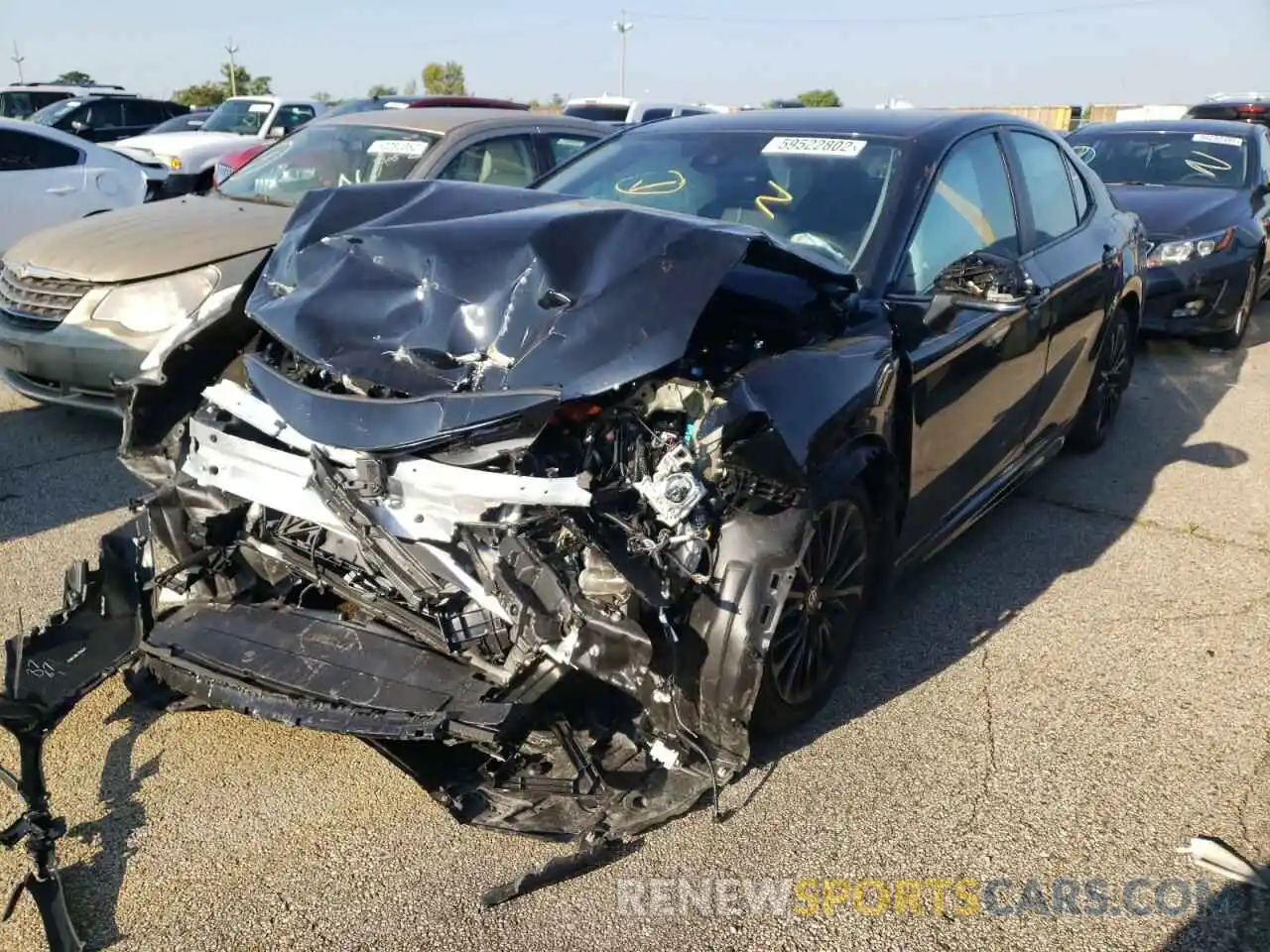 2 Photograph of a damaged car 4T1G11AK8NU042364 TOYOTA CAMRY 2022