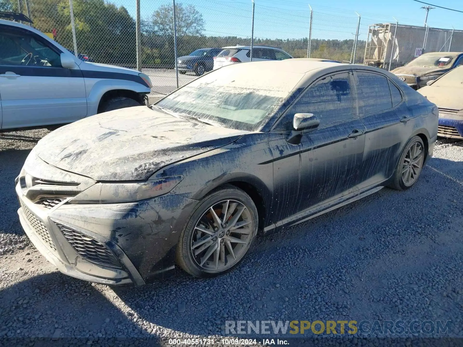 2 Photograph of a damaged car 4T1G11AK8NU059097 TOYOTA CAMRY 2022