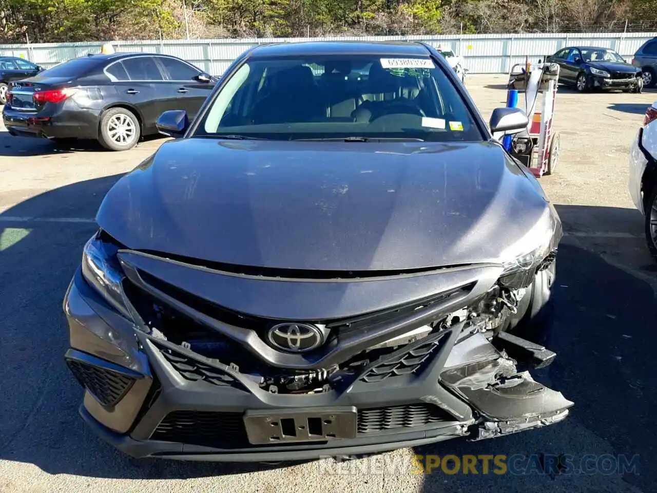 5 Photograph of a damaged car 4T1G11AK8NU619765 TOYOTA CAMRY 2022