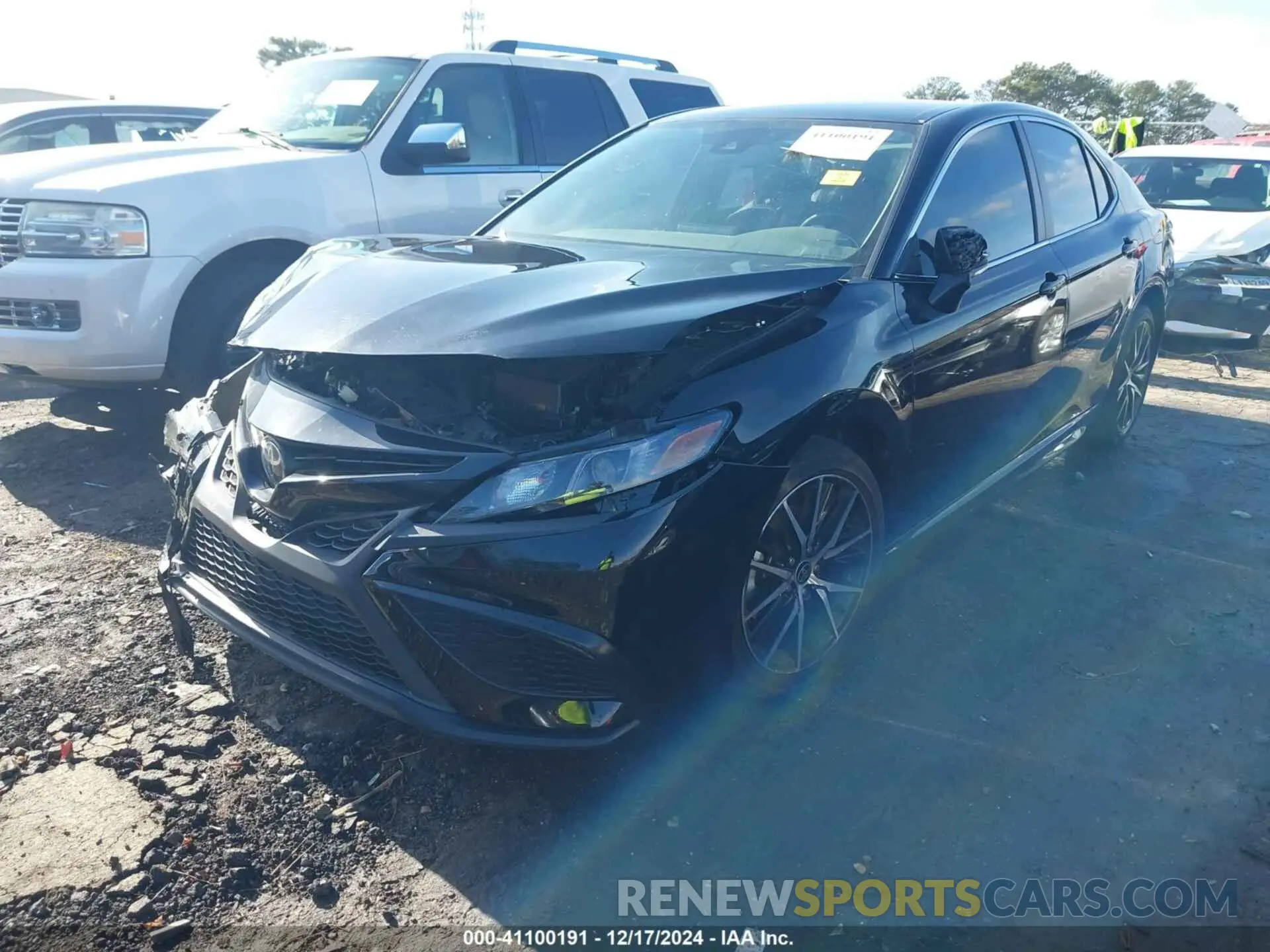 2 Photograph of a damaged car 4T1G11AK8NU637120 TOYOTA CAMRY 2022