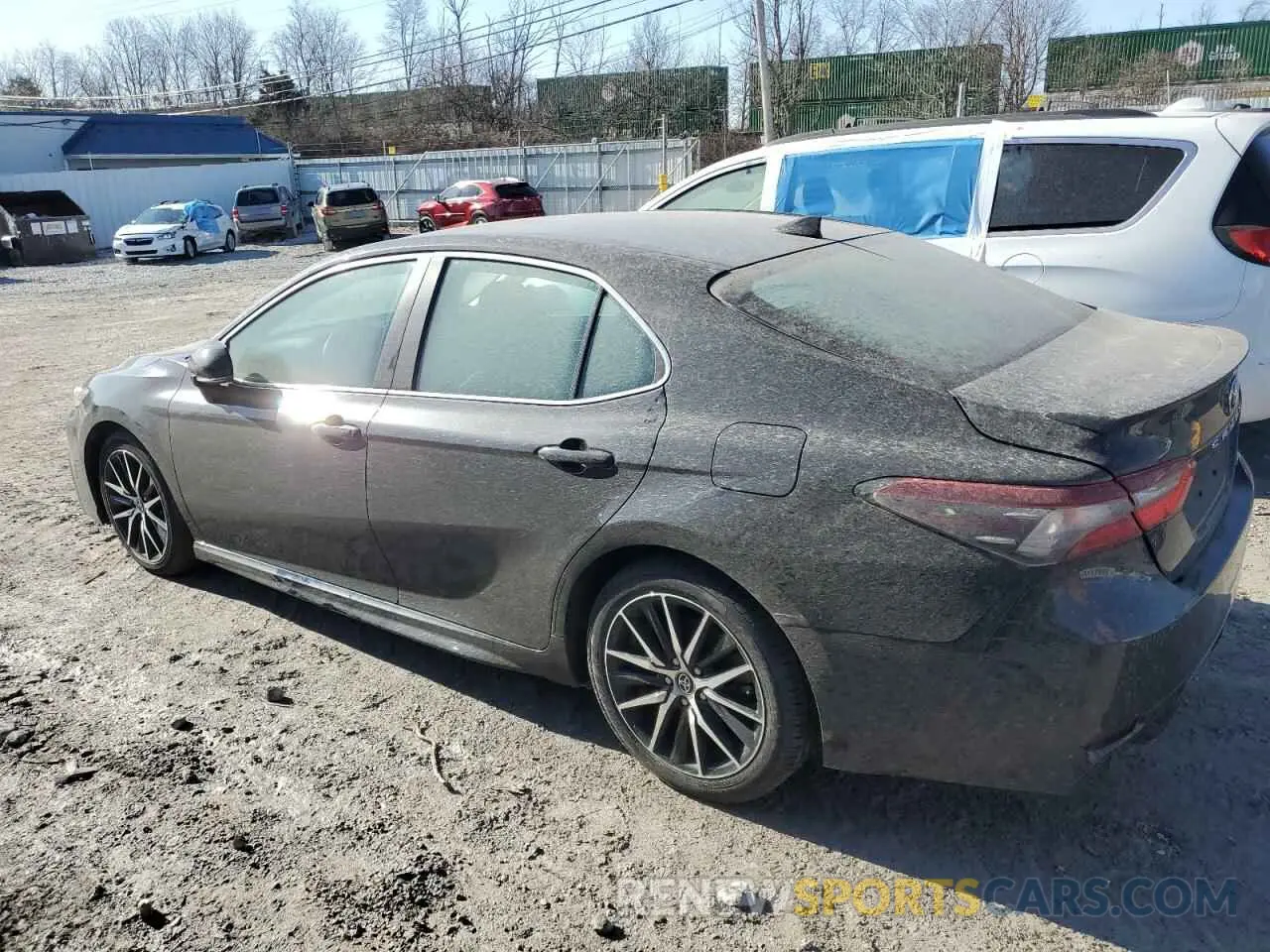 2 Photograph of a damaged car 4T1G11AK8NU643516 TOYOTA CAMRY 2022