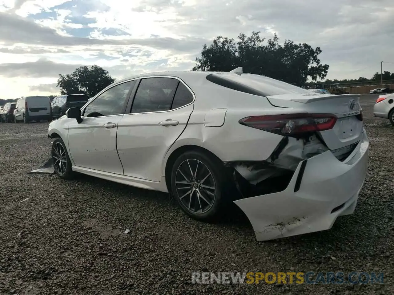 2 Photograph of a damaged car 4T1G11AK8NU657237 TOYOTA CAMRY 2022