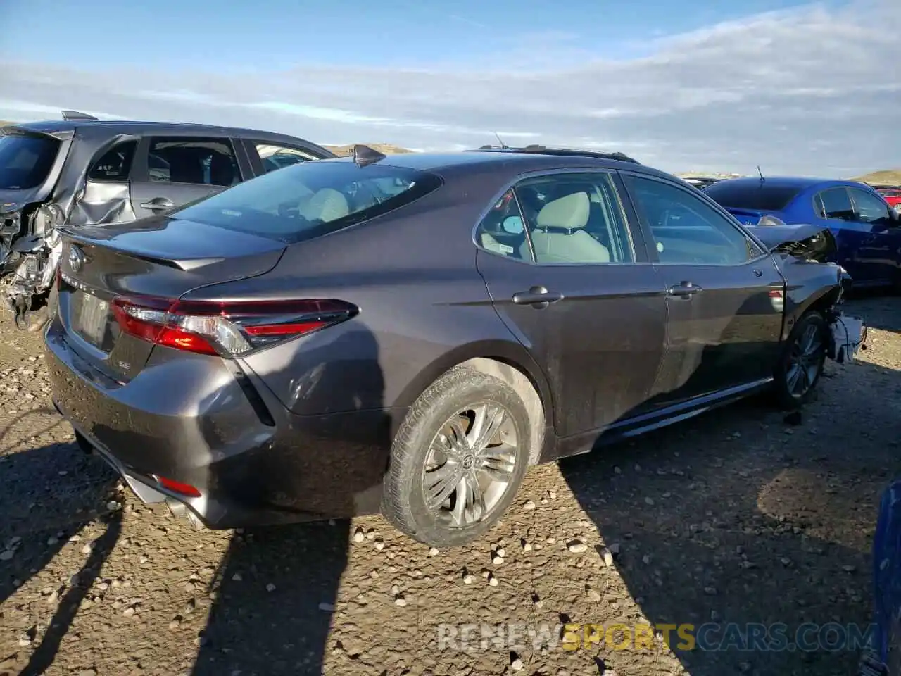 3 Photograph of a damaged car 4T1G11AK8NU659683 TOYOTA CAMRY 2022