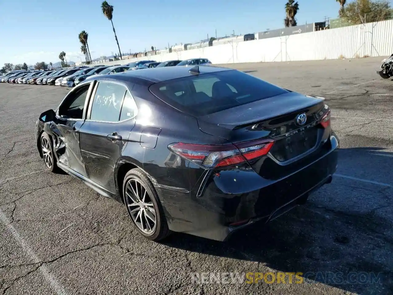 2 Photograph of a damaged car 4T1G11AK8NU675348 TOYOTA CAMRY 2022