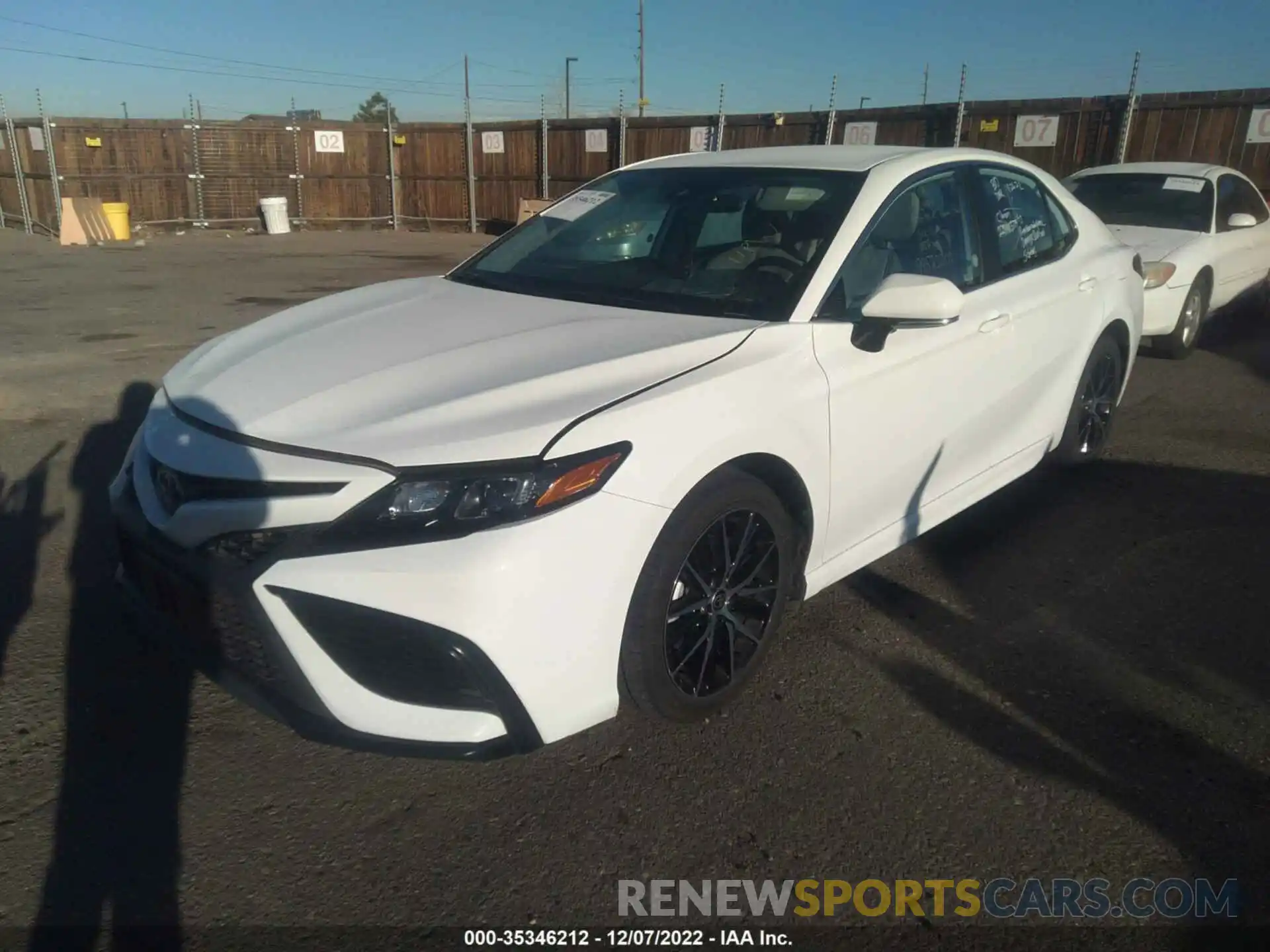 2 Photograph of a damaged car 4T1G11AK8NU692988 TOYOTA CAMRY 2022