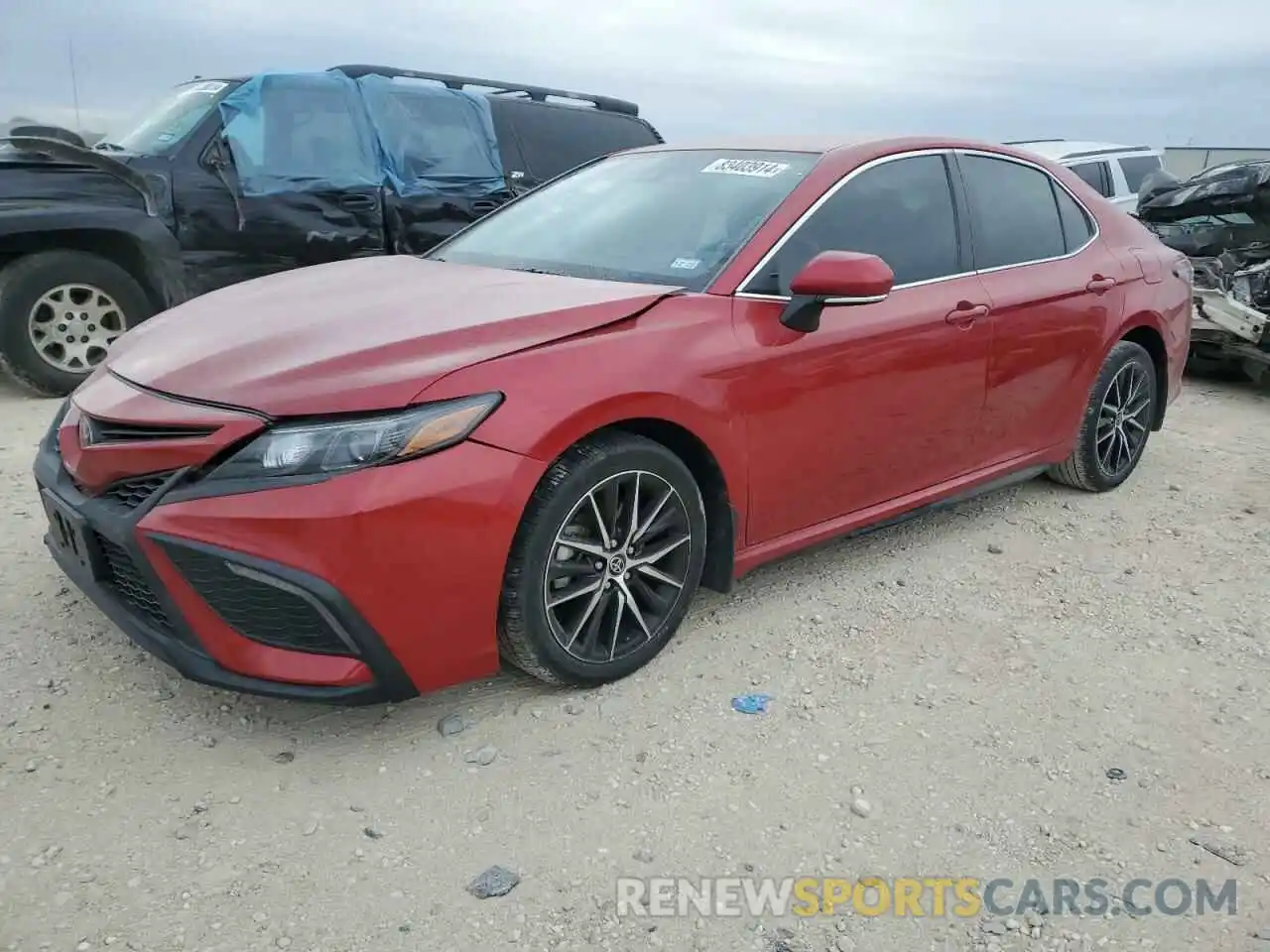 1 Photograph of a damaged car 4T1G11AK9NU013844 TOYOTA CAMRY 2022