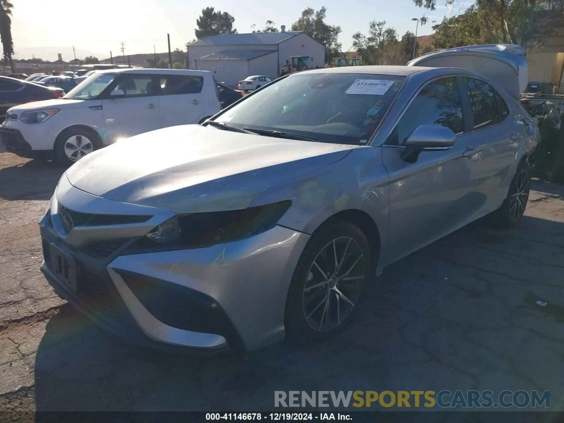 2 Photograph of a damaged car 4T1G11AK9NU017666 TOYOTA CAMRY 2022