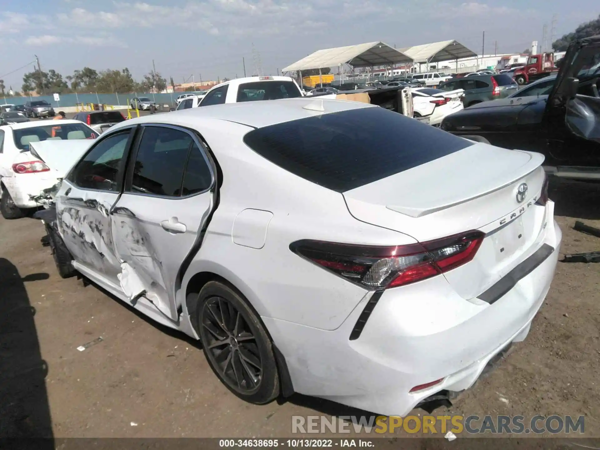 3 Photograph of a damaged car 4T1G11AK9NU040509 TOYOTA CAMRY 2022