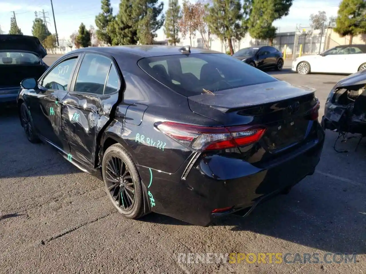 3 Photograph of a damaged car 4T1G11AK9NU042051 TOYOTA CAMRY 2022