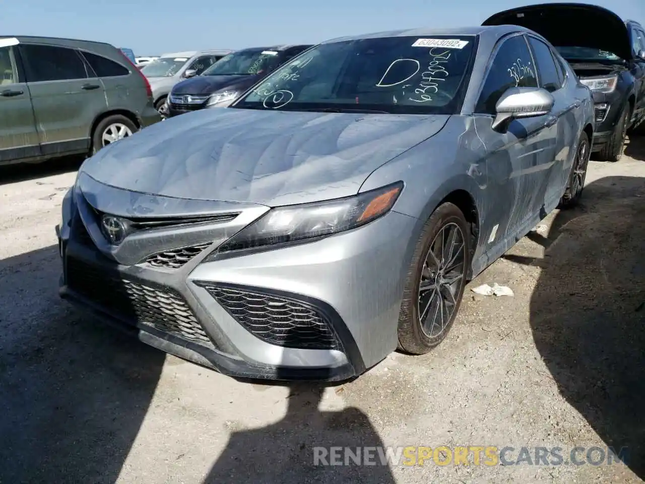 2 Photograph of a damaged car 4T1G11AK9NU043443 TOYOTA CAMRY 2022