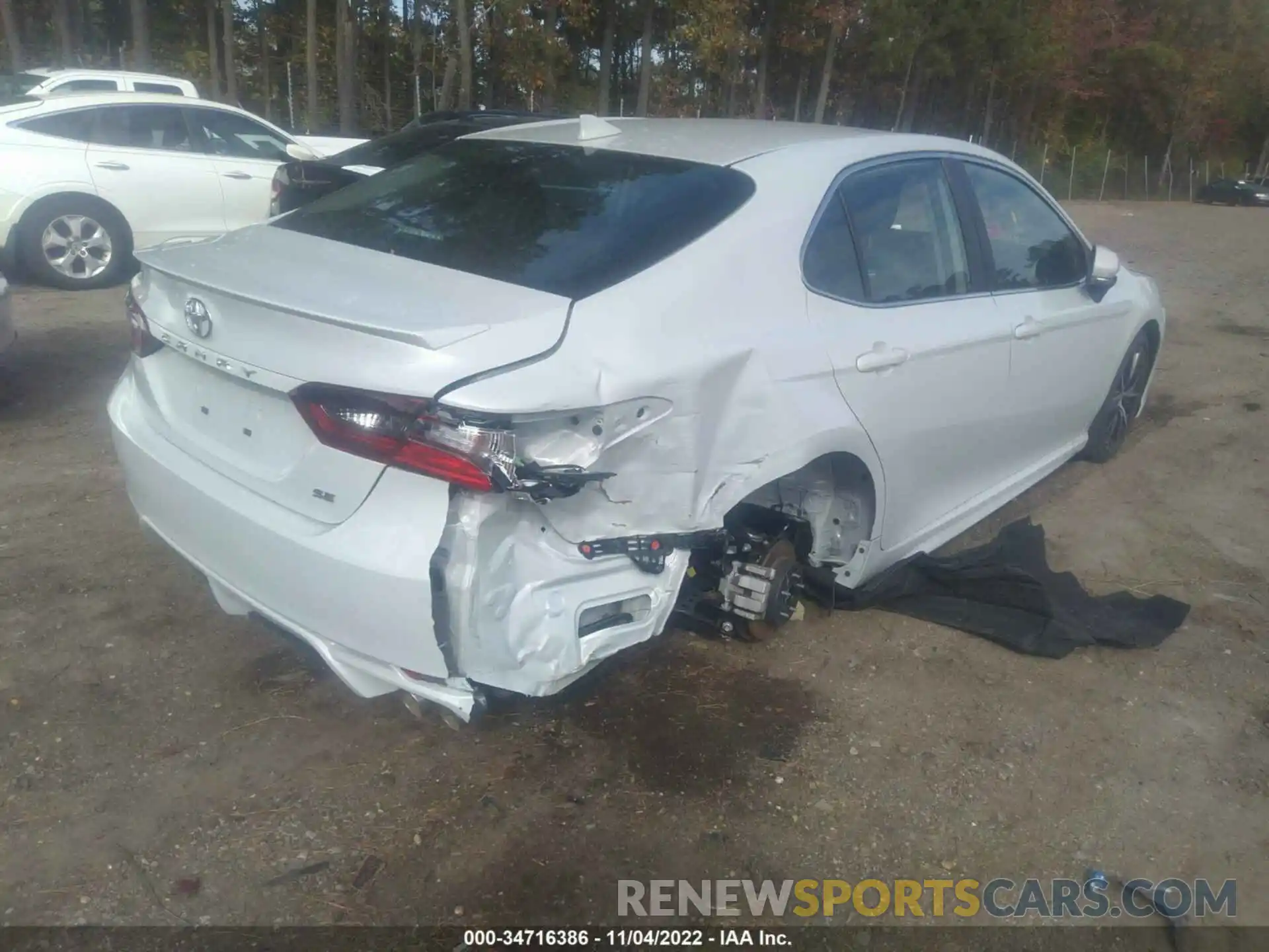 4 Photograph of a damaged car 4T1G11AK9NU053728 TOYOTA CAMRY 2022