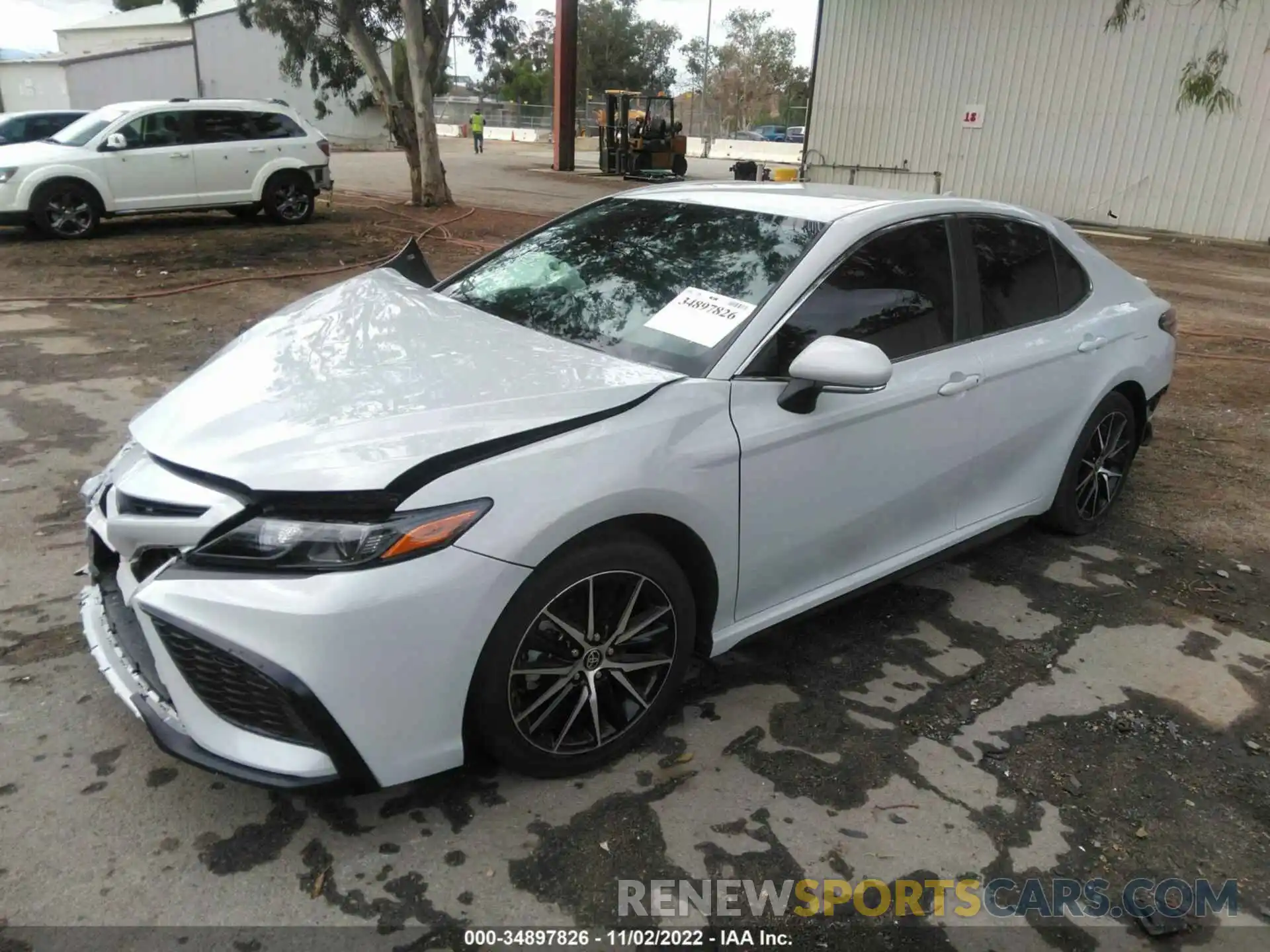 2 Photograph of a damaged car 4T1G11AK9NU059190 TOYOTA CAMRY 2022