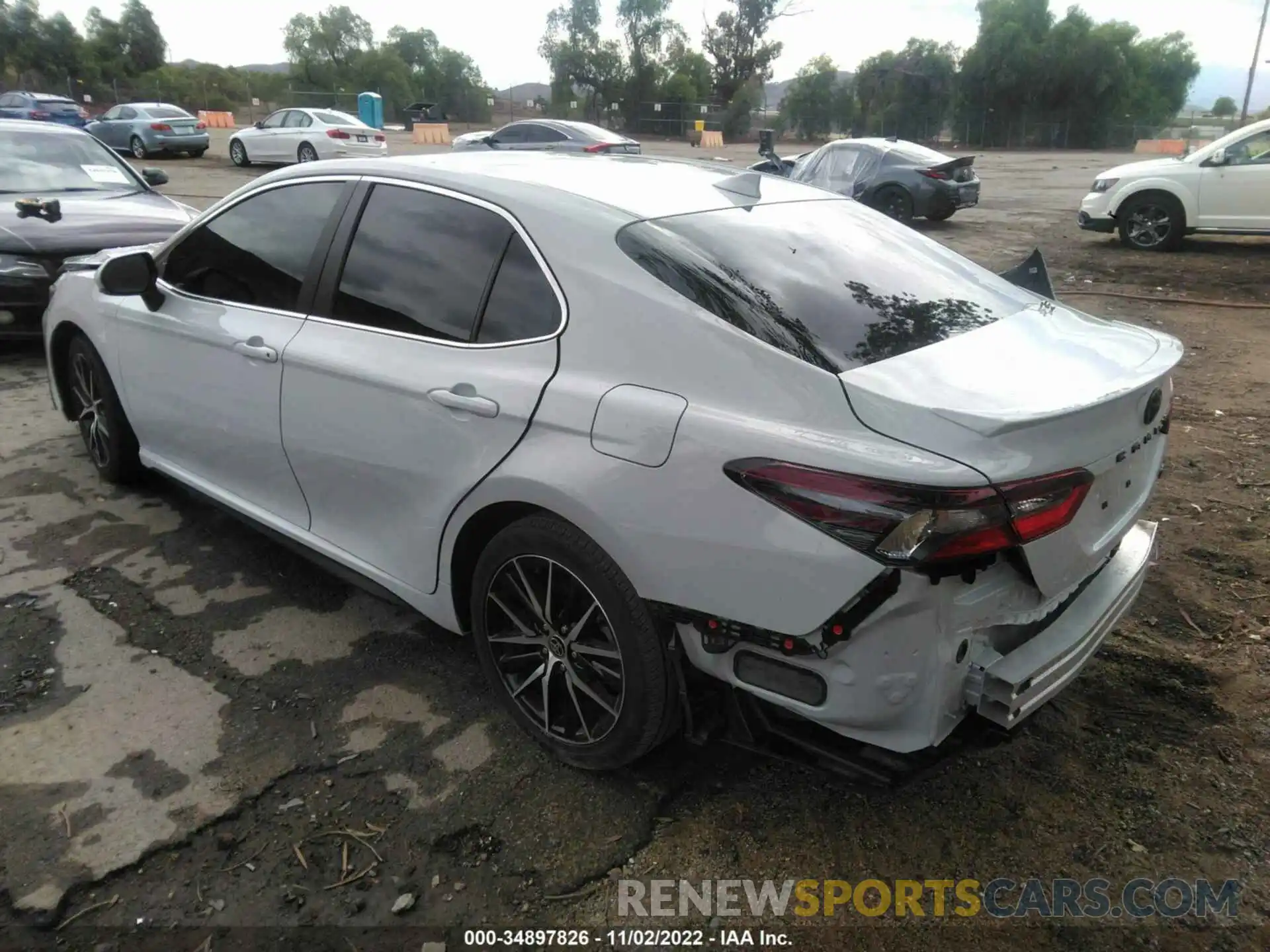 3 Photograph of a damaged car 4T1G11AK9NU059190 TOYOTA CAMRY 2022