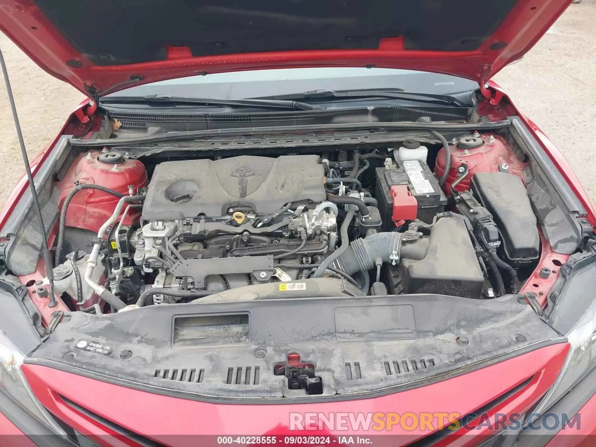 10 Photograph of a damaged car 4T1G11AK9NU062154 TOYOTA CAMRY 2022