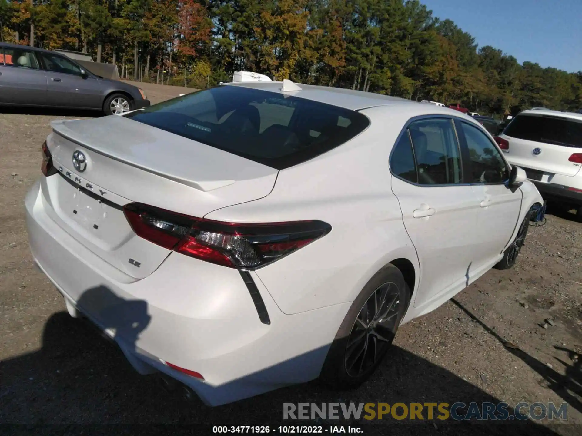 4 Photograph of a damaged car 4T1G11AK9NU062736 TOYOTA CAMRY 2022