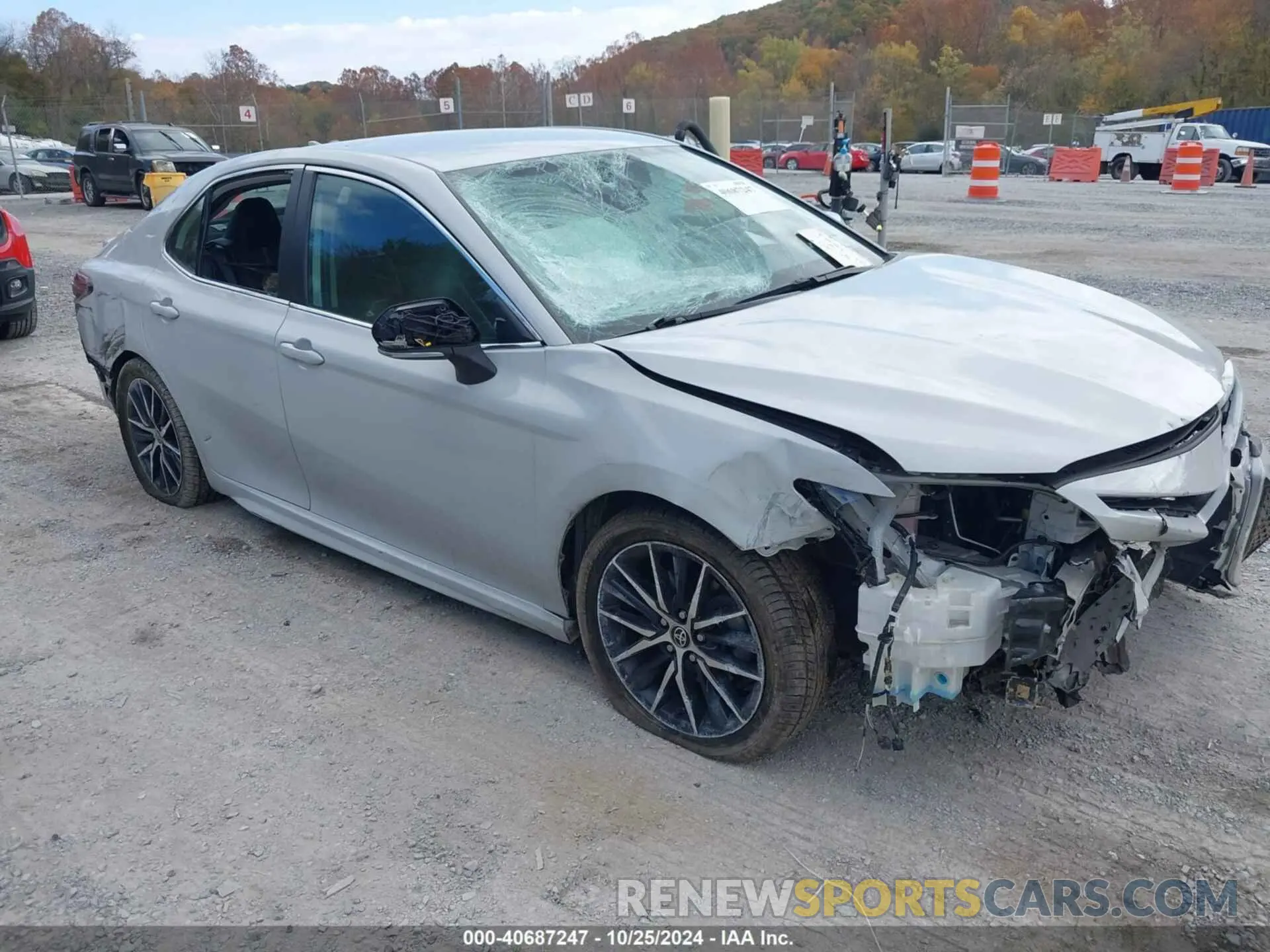 1 Photograph of a damaged car 4T1G11AK9NU066981 TOYOTA CAMRY 2022