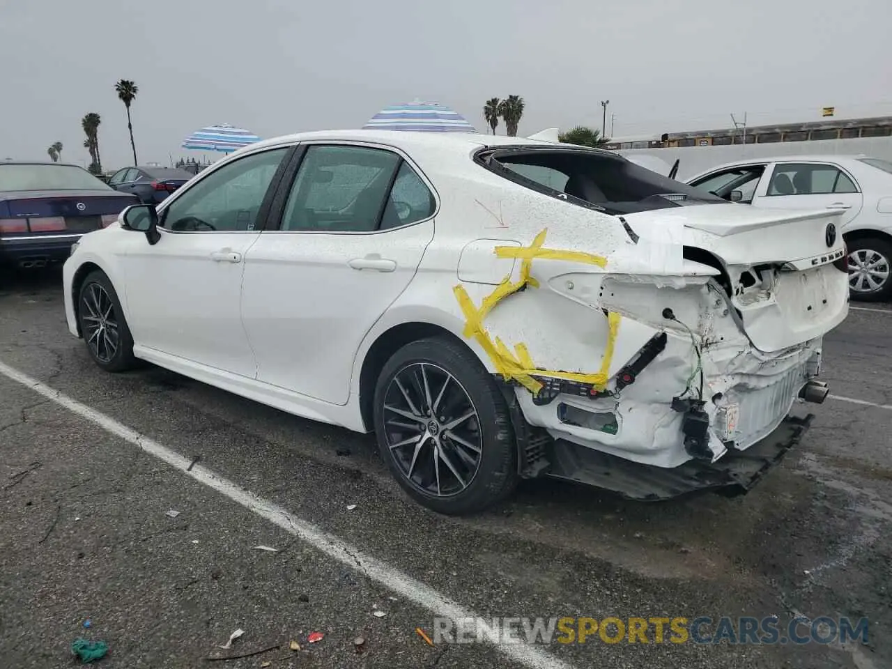 2 Photograph of a damaged car 4T1G11AK9NU074093 TOYOTA CAMRY 2022