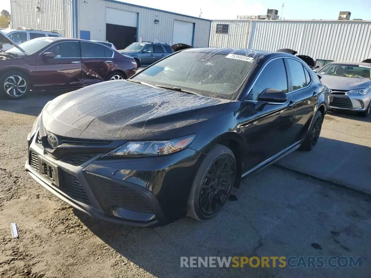 1 Photograph of a damaged car 4T1G11AK9NU623176 TOYOTA CAMRY 2022