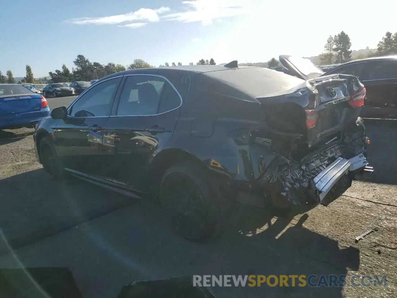 2 Photograph of a damaged car 4T1G11AK9NU623176 TOYOTA CAMRY 2022
