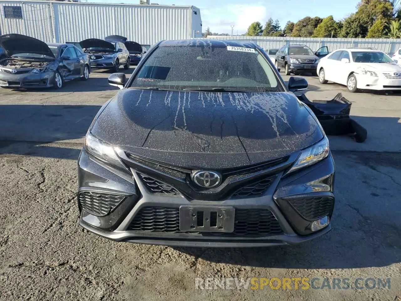 5 Photograph of a damaged car 4T1G11AK9NU623176 TOYOTA CAMRY 2022