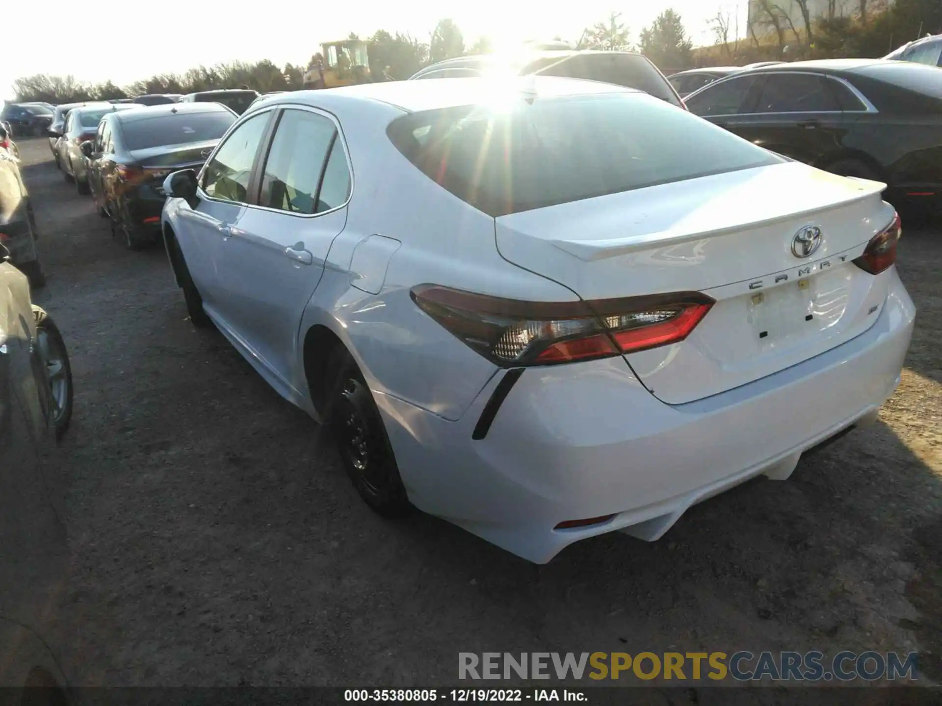 3 Photograph of a damaged car 4T1G11AKXNU002495 TOYOTA CAMRY 2022