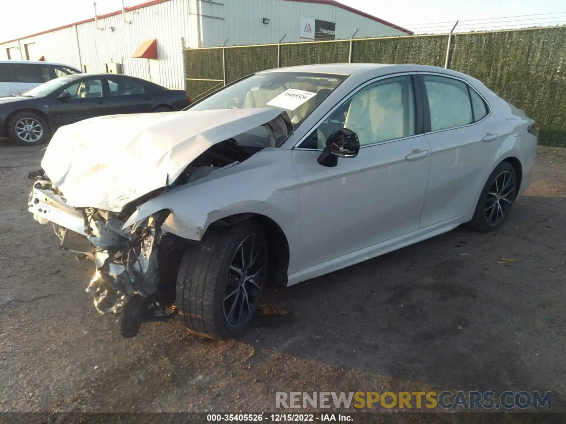 2 Photograph of a damaged car 4T1G11AKXNU005803 TOYOTA CAMRY 2022