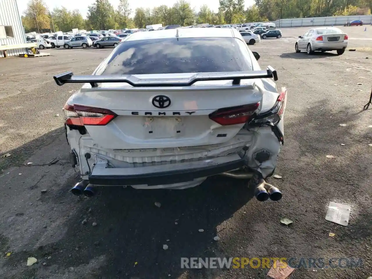 9 Photograph of a damaged car 4T1G11AKXNU015344 TOYOTA CAMRY 2022