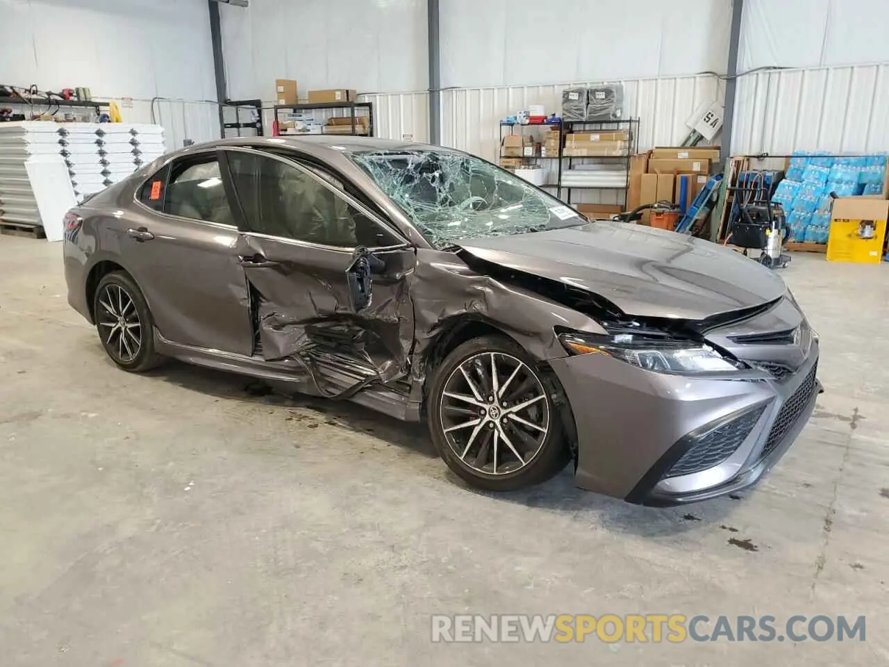 4 Photograph of a damaged car 4T1G11AKXNU017837 TOYOTA CAMRY 2022