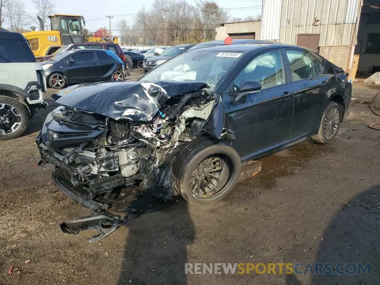 1 Photograph of a damaged car 4T1G11AKXNU021547 TOYOTA CAMRY 2022