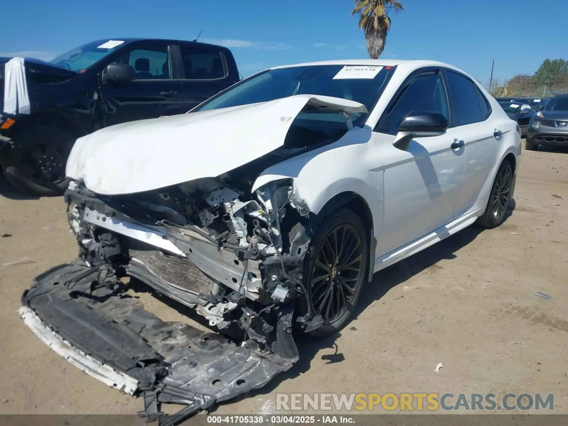 2 Photograph of a damaged car 4T1G11AKXNU029941 TOYOTA CAMRY 2022