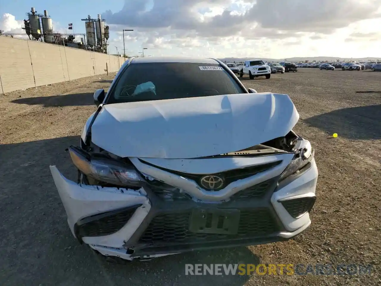 9 Photograph of a damaged car 4T1G11AKXNU033956 TOYOTA CAMRY 2022