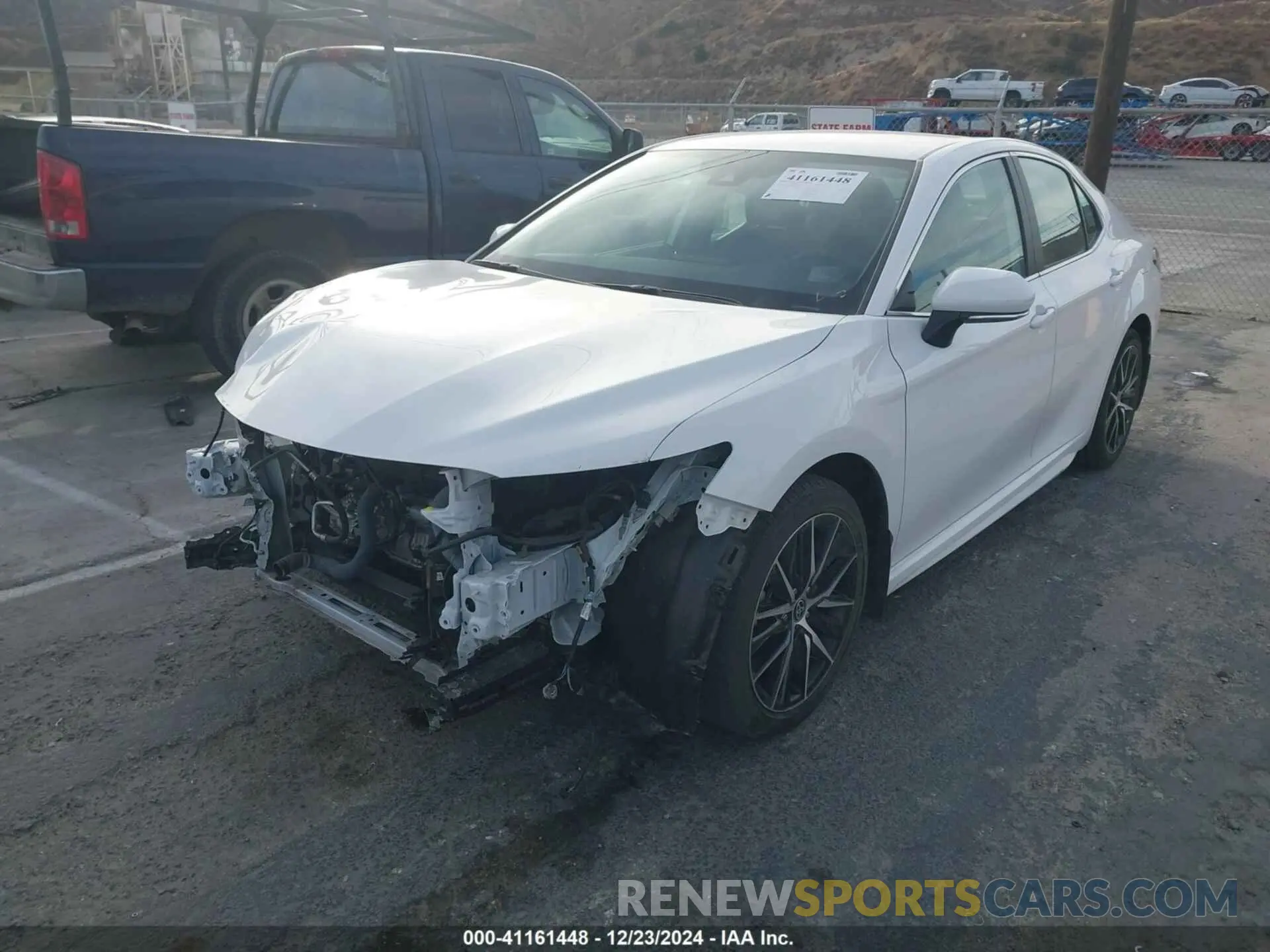 2 Photograph of a damaged car 4T1G11AKXNU041779 TOYOTA CAMRY 2022