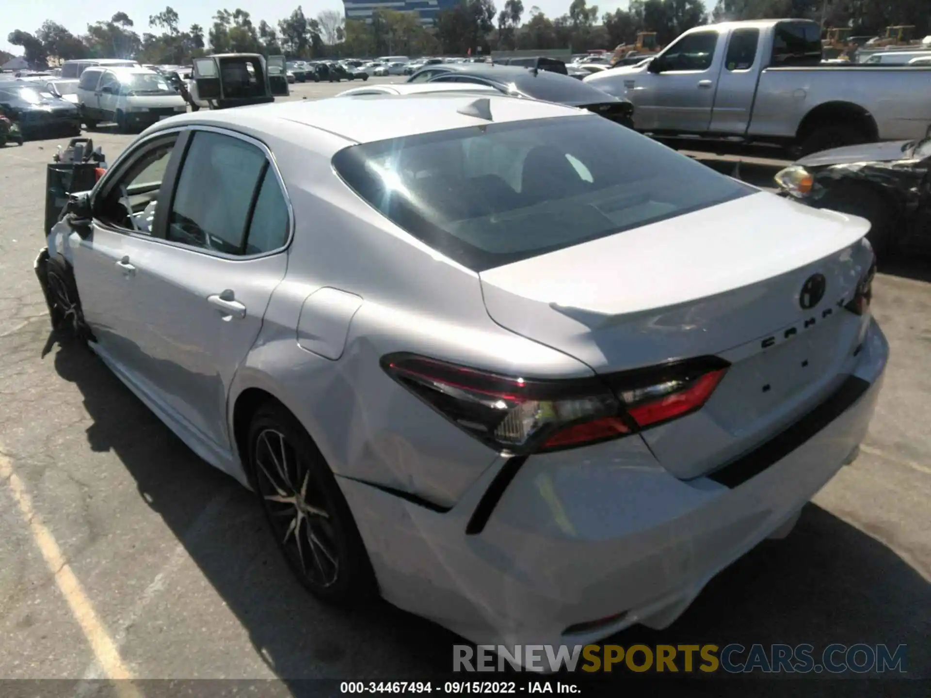 3 Photograph of a damaged car 4T1G11AKXNU043113 TOYOTA CAMRY 2022