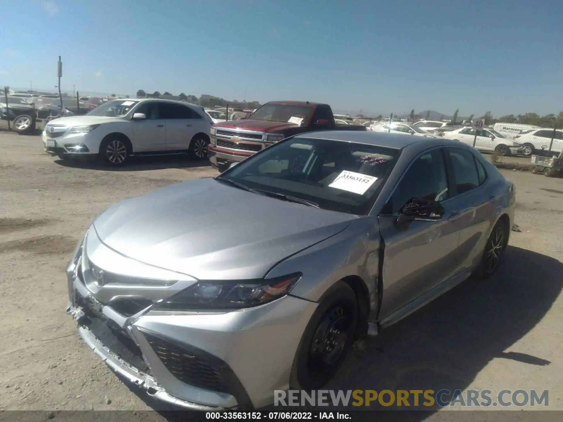 6 Photograph of a damaged car 4T1G11AKXNU056959 TOYOTA CAMRY 2022