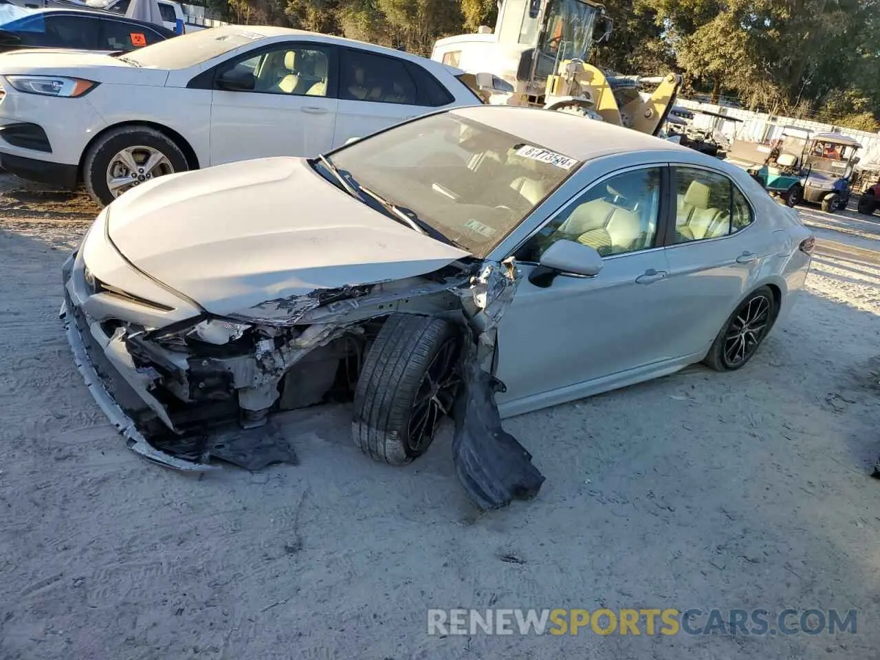 1 Photograph of a damaged car 4T1G11AKXNU065869 TOYOTA CAMRY 2022