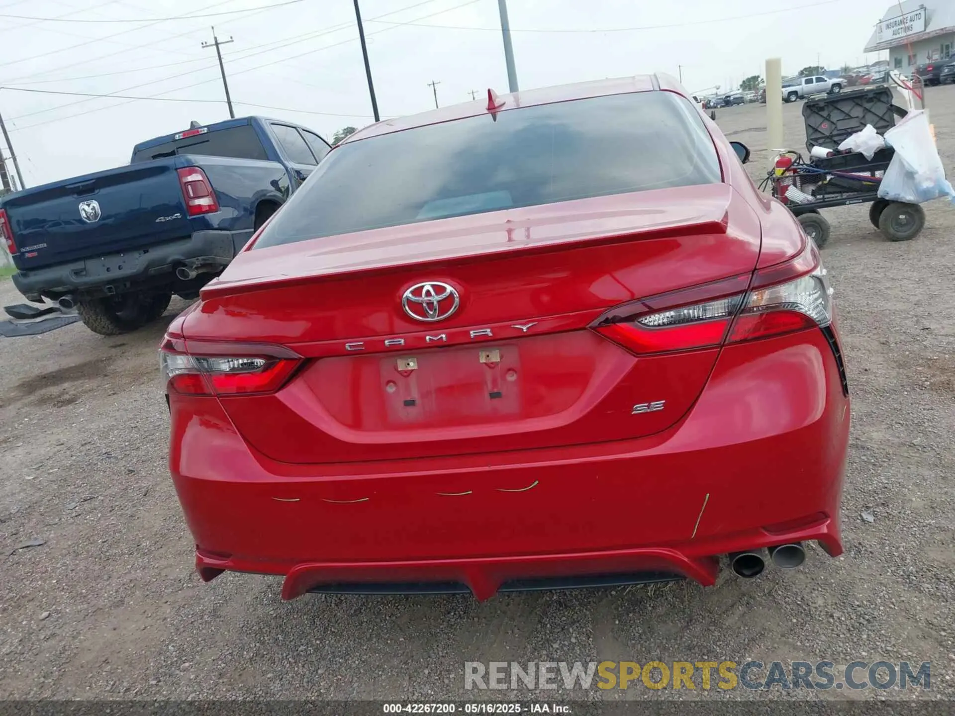 16 Photograph of a damaged car 4T1G11AKXNU068190 TOYOTA CAMRY 2022