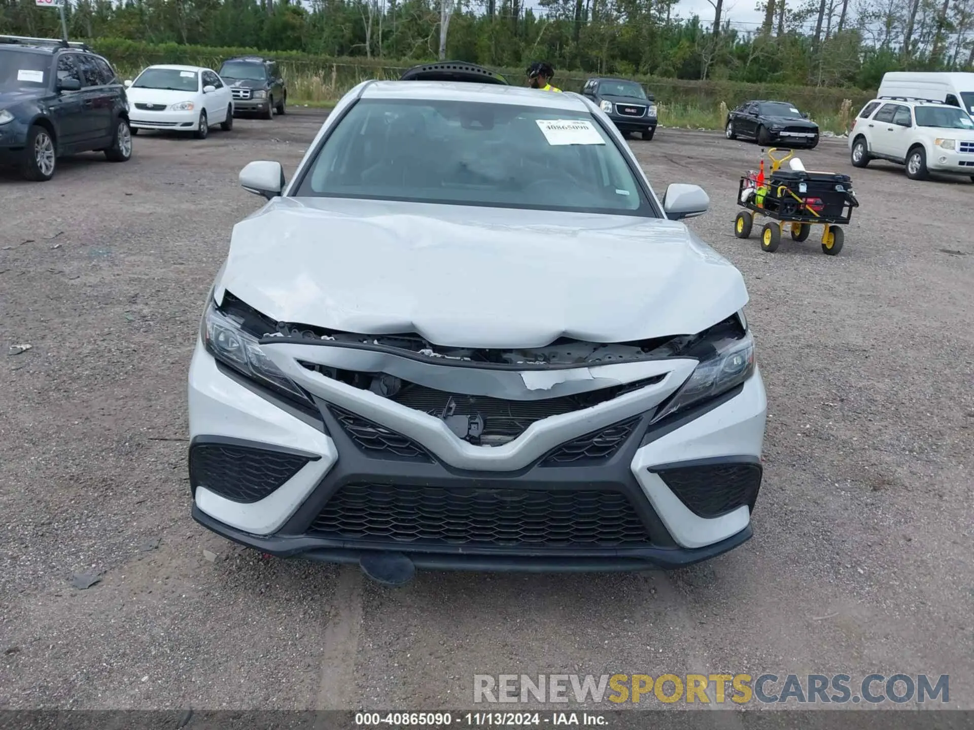 12 Photograph of a damaged car 4T1G11AKXNU069534 TOYOTA CAMRY 2022
