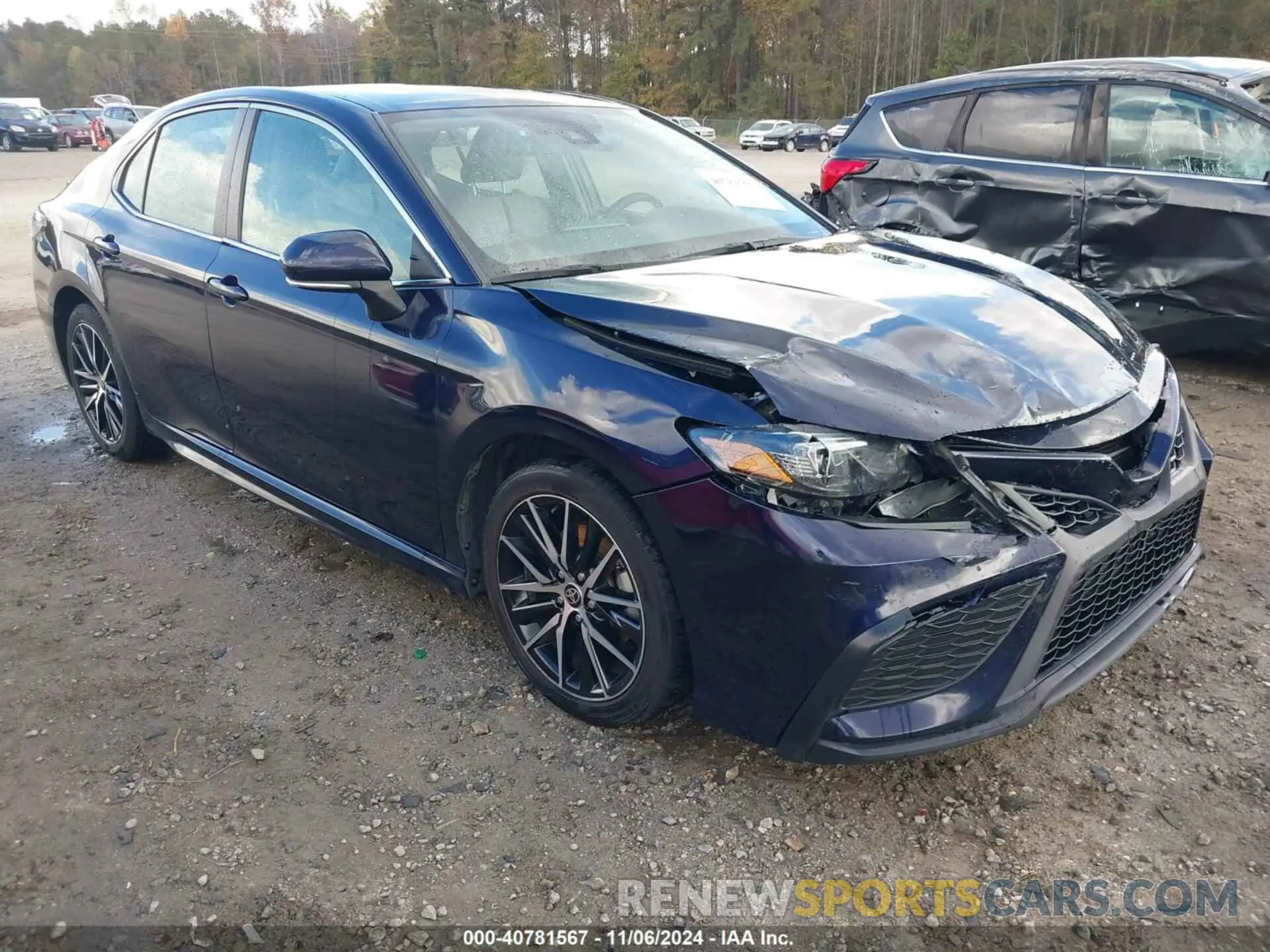 1 Photograph of a damaged car 4T1G11AKXNU622831 TOYOTA CAMRY 2022