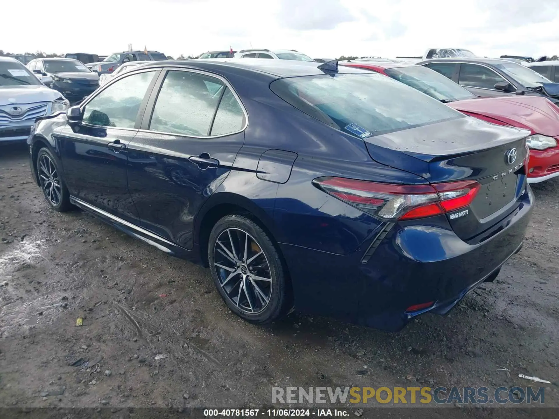 3 Photograph of a damaged car 4T1G11AKXNU622831 TOYOTA CAMRY 2022